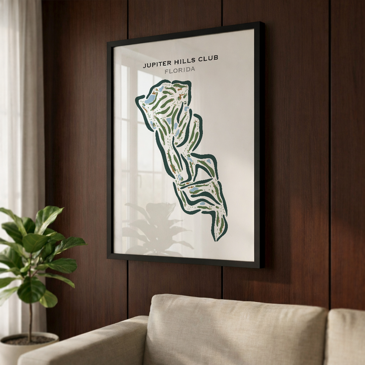Jupiter Hills Club, Florida - Printed Golf Courses