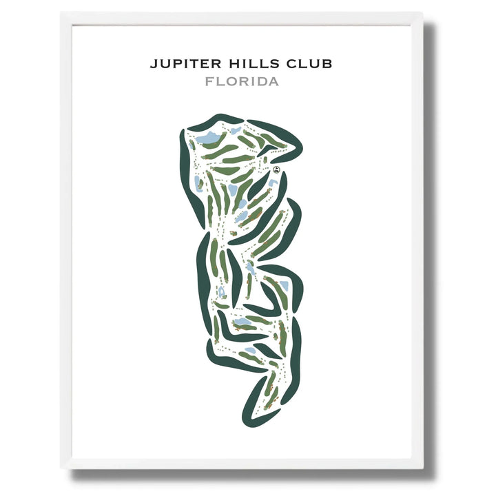 Jupiter Hills Club, Florida - Printed Golf Courses