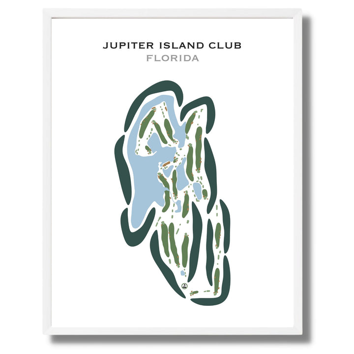 Jupiter Island Club, Florida - Printed Golf Courses