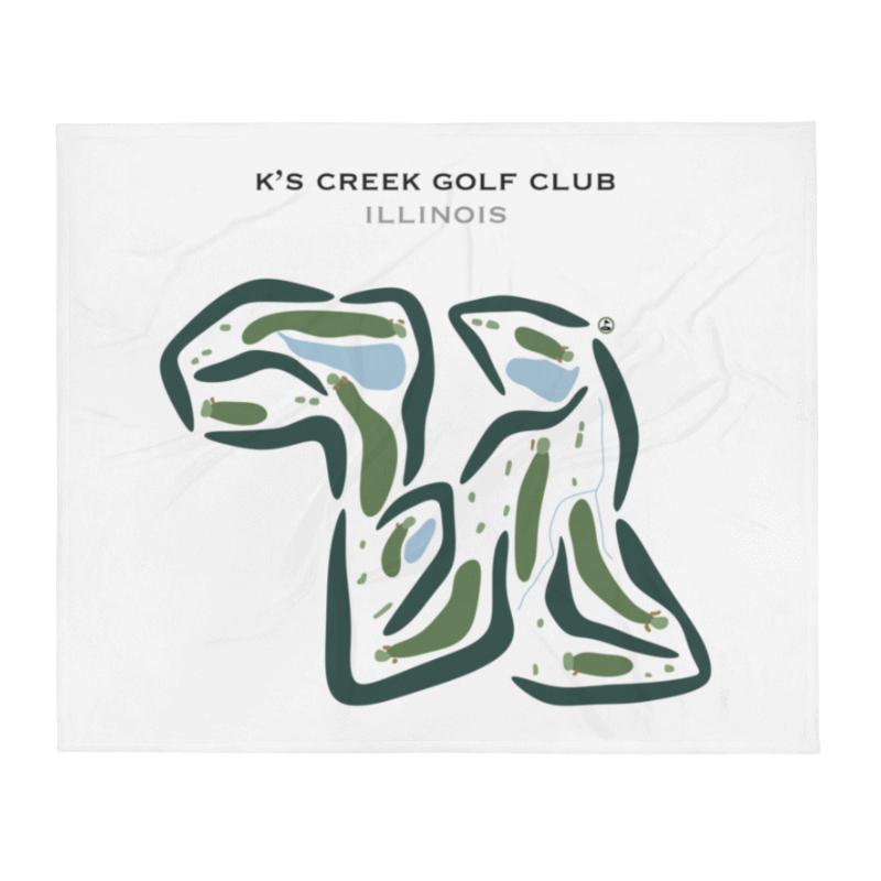 K's Creek Golf Club, Illinois - Printed Golf Courses