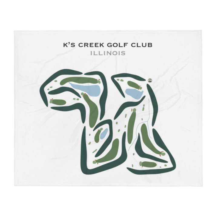 K's Creek Golf Club, Illinois - Printed Golf Courses