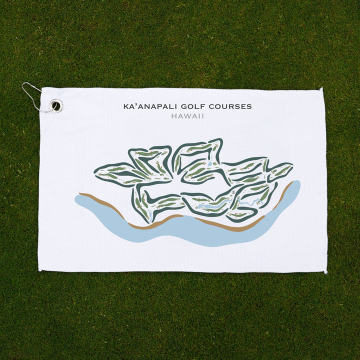 Ka'anapali Golf Courses, Hawaii - Printed Golf Courses