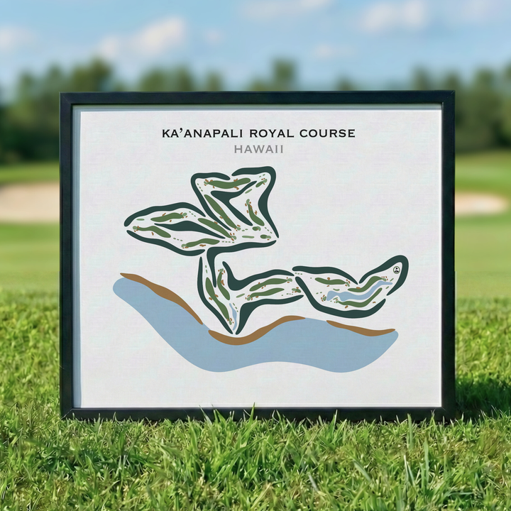 Ka’anapali, Royal Golf Course, Hawaii - Printed Golf Courses