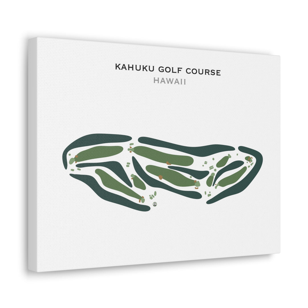 Kahuku Golf Course, Hawaii - Printed Golf Courses