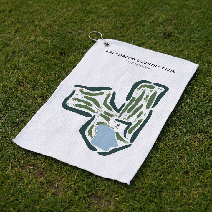Kalamazoo Country Club, Michigan - Printed Golf Courses