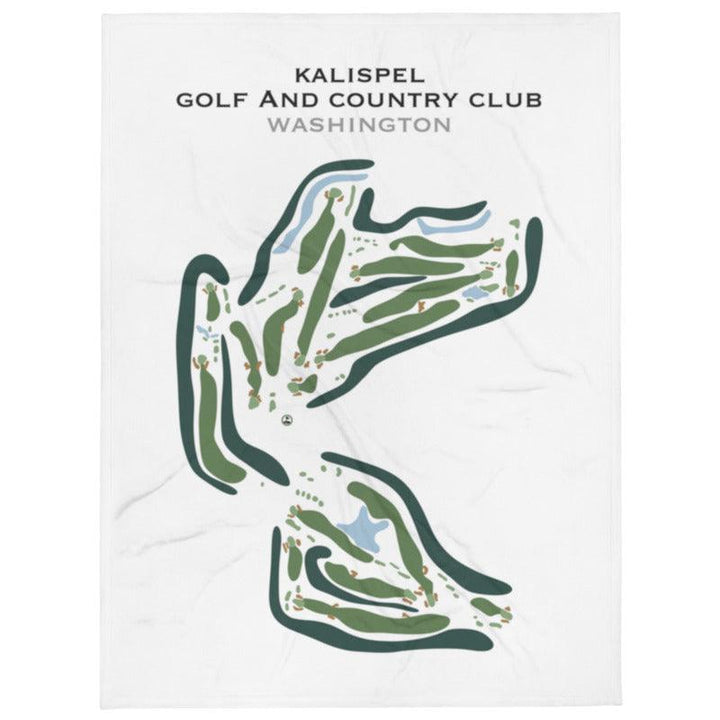 Kalispel Golf & Country Club, Washington - Printed Golf Course