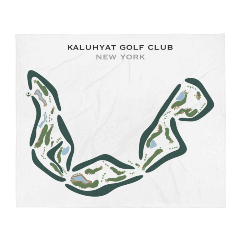 Kaluhyat Golf Club, New York - Printed Golf Course