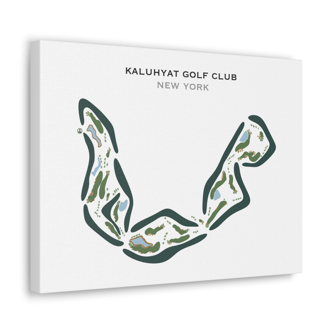 Kaluhyat Golf Club, New York - Printed Golf Course