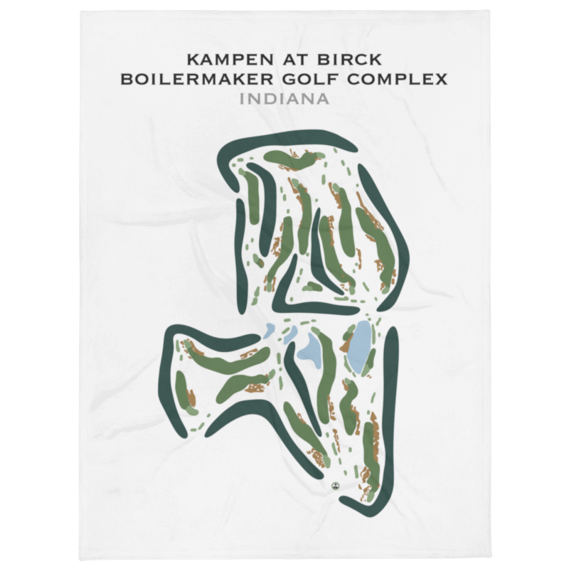 Kampen at Birck Boilermaker Golf Complex, Indiana - Printed Golf Courses