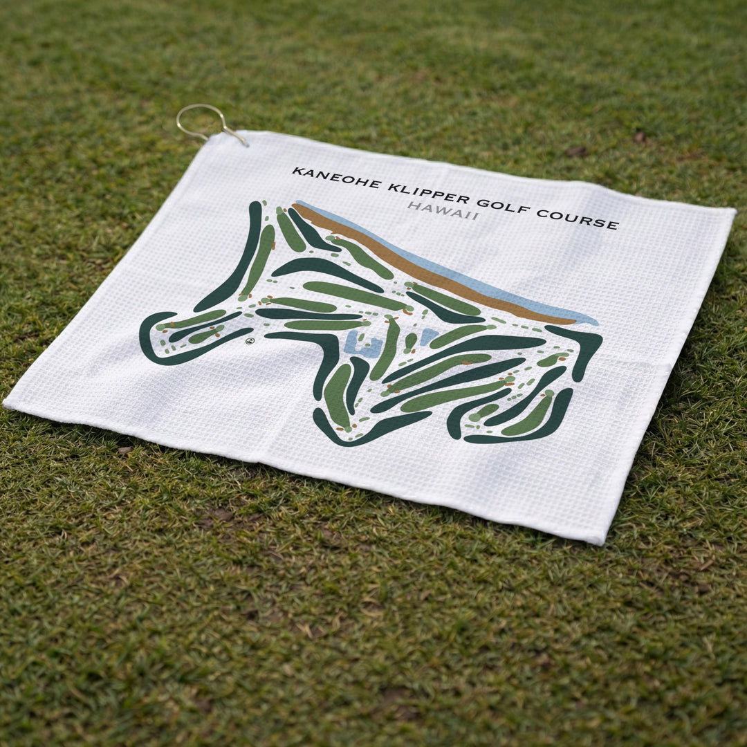 Kaneohe Klipper Golf Course, Hawaii - Printed Golf Course