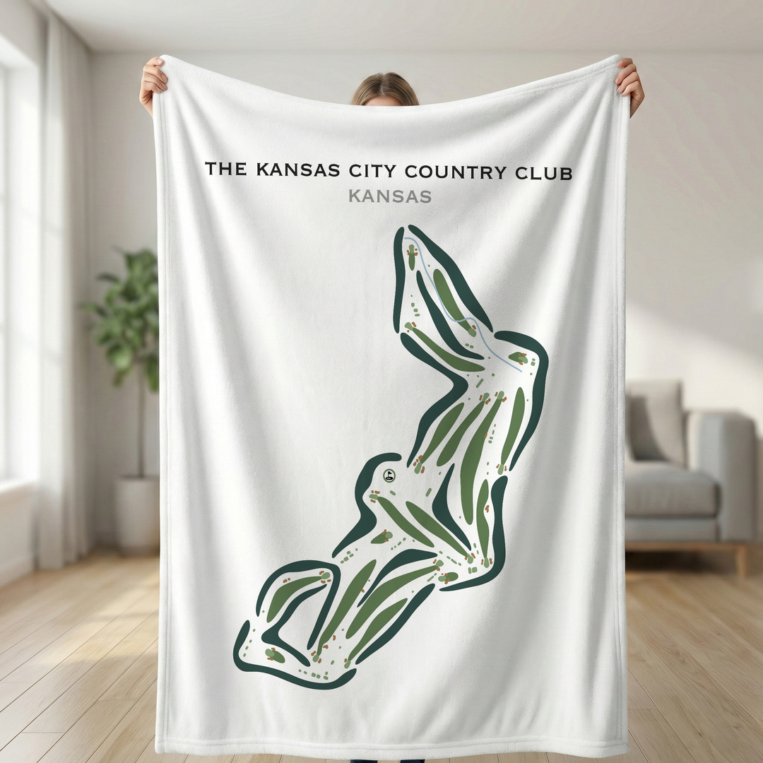 Kansas City Country Club, Kansas - Printed Golf Courses
