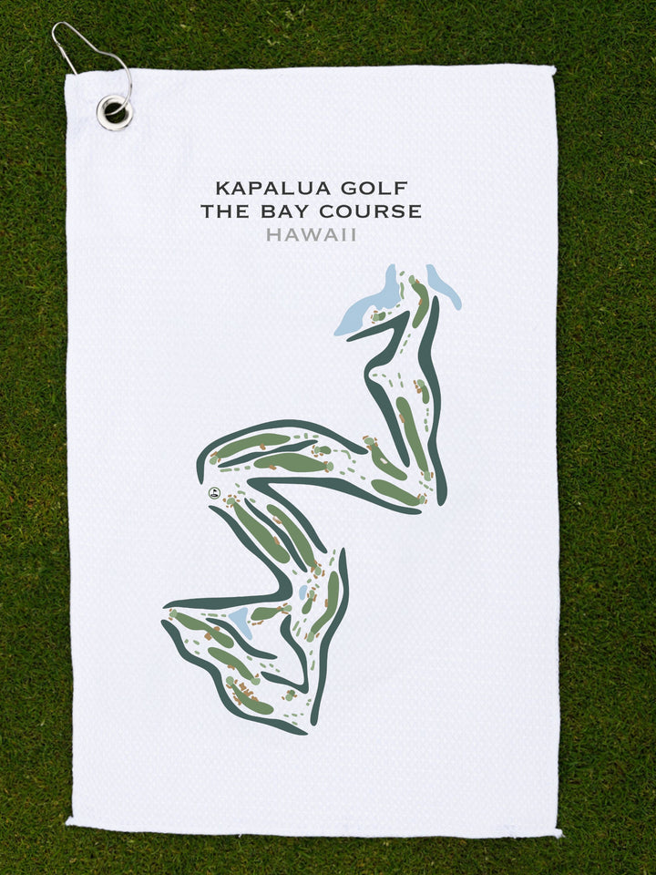 Kapalua Golf The Bay Course, Hawaii - Printed Golf Courses