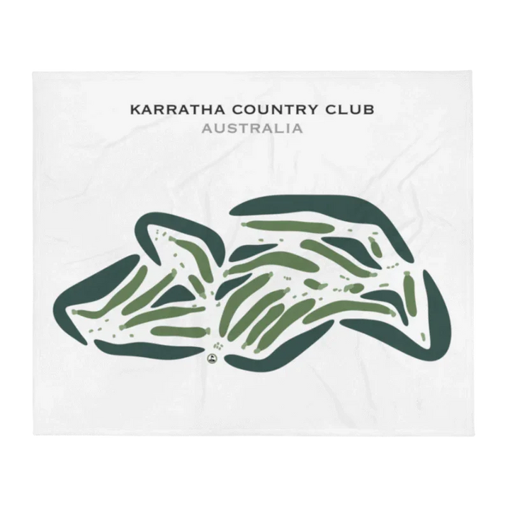 Karratha Country Club, Australia - Printed Golf Courses
