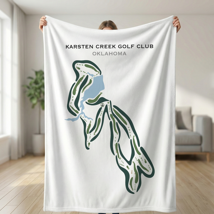 Karsten Creek Golf Club, Oklahoma - Printed Golf Courses