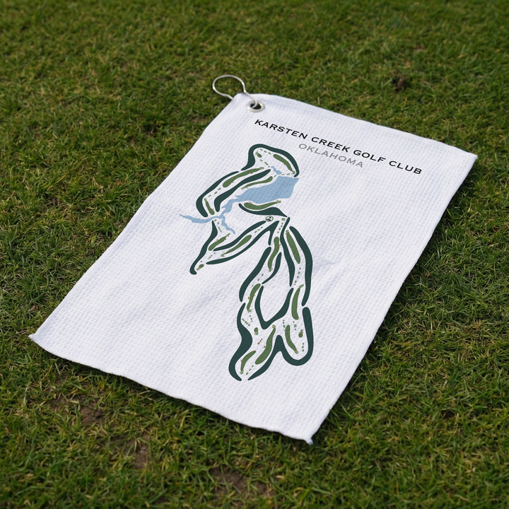 Karsten Creek Golf Club, Oklahoma - Printed Golf Courses