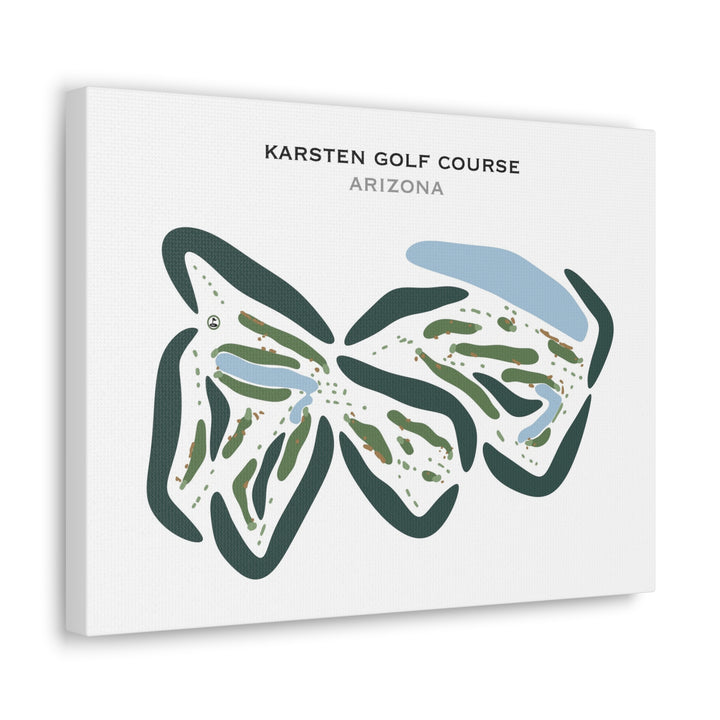 Karsten Golf Course, Arizona - Printed Golf Courses
