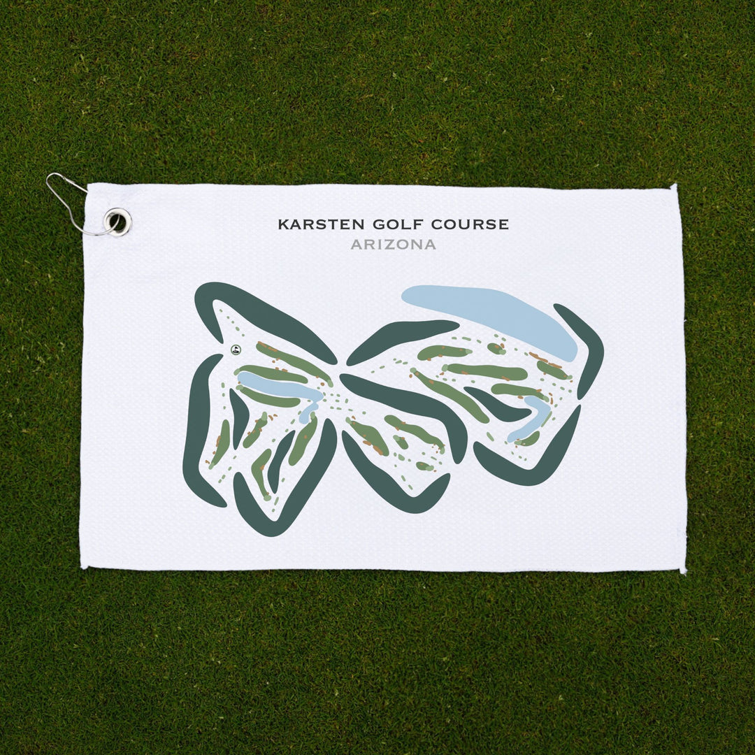Karsten Golf Course, Arizona - Printed Golf Courses