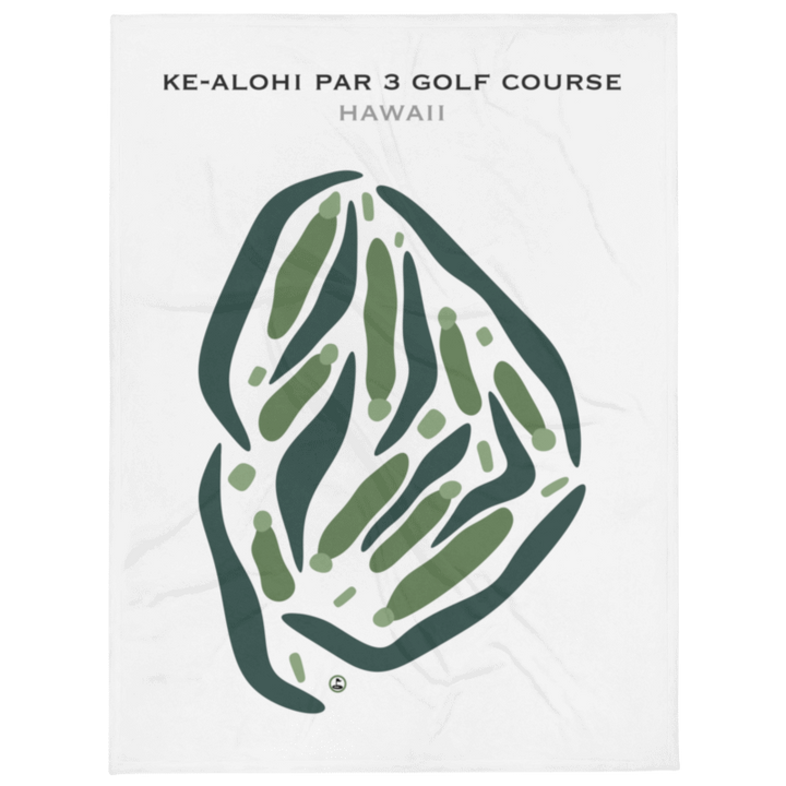 Ke'alohi Par-3 Golf Course, Hawaii - Printed Golf Courses