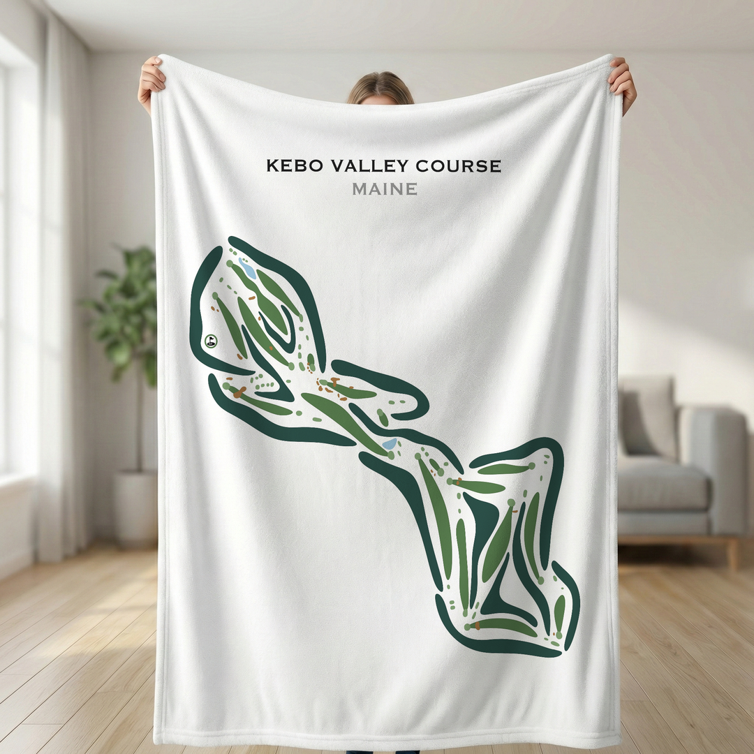 Kebo Valley Course, Maine - Printed Golf Courses