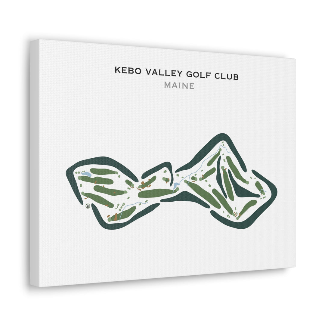 Kebo Valley Course, Maine - Printed Golf Courses