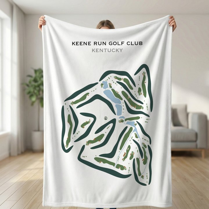 Keene Run Golf Club, Kentucky - Printed Golf Courses