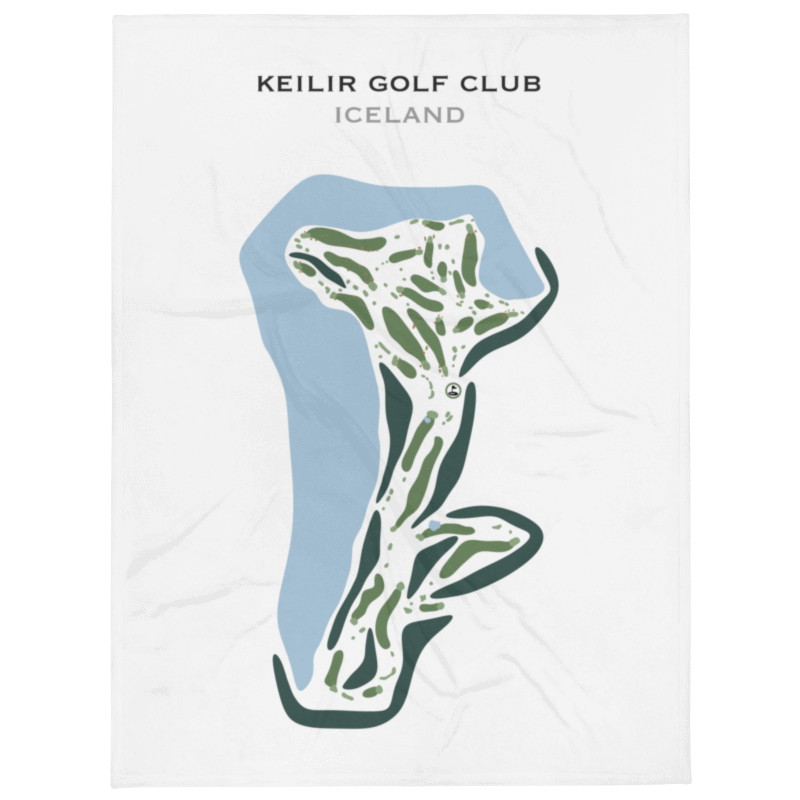 Keilir Golf Club, Iceland - Printed Golf Courses