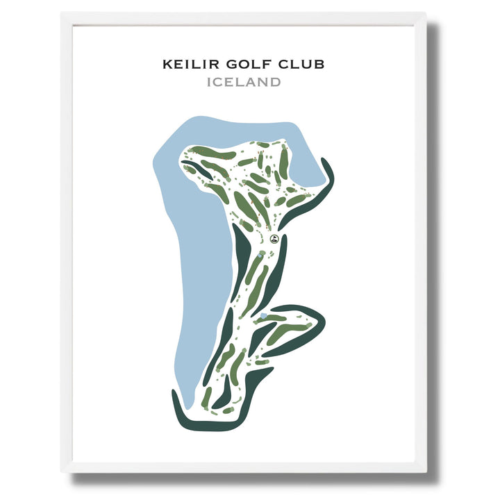 Keilir Golf Club, Iceland - Printed Golf Courses