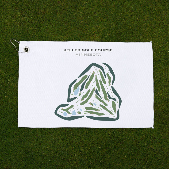 Keller Golf Course, Minnesota - Printed Golf Courses