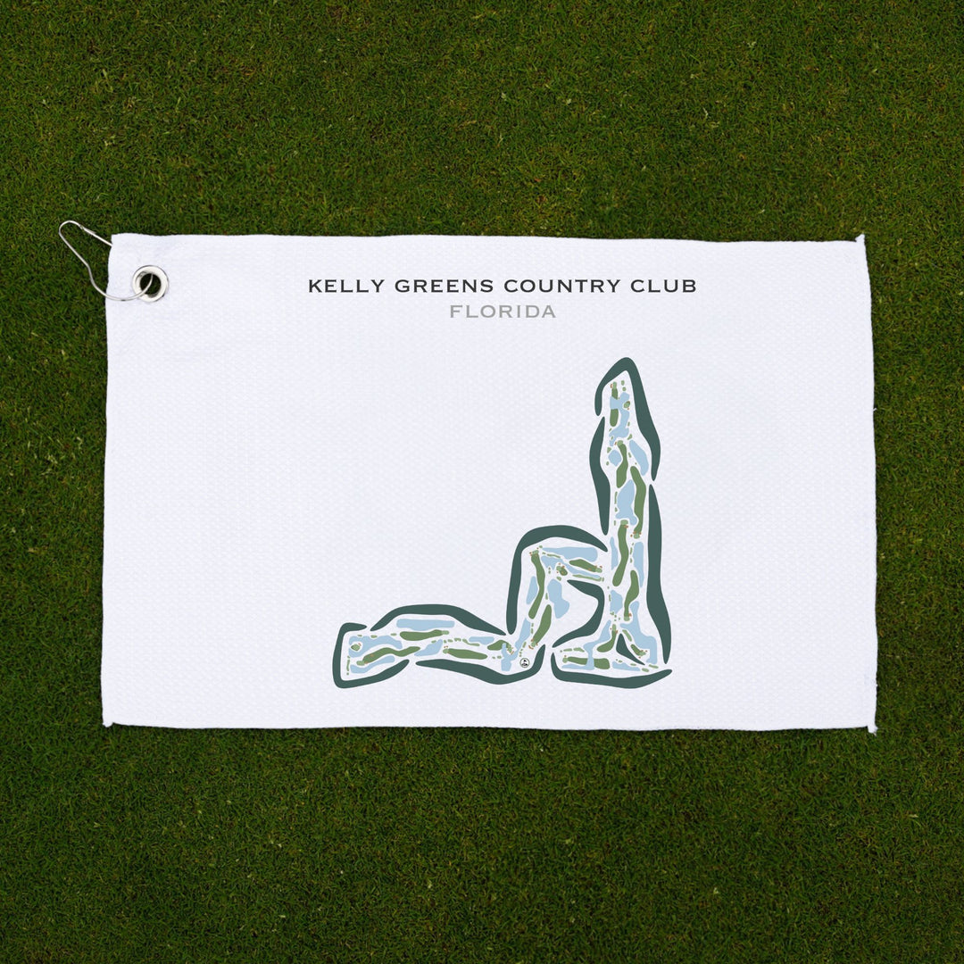 Kelly Greens Country Club, Florida - Printed Golf Courses