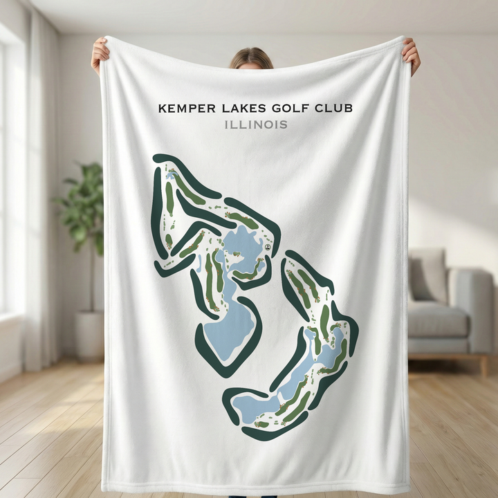 Kemper Lakes Golf Club, Illinois - Printed Golf Courses