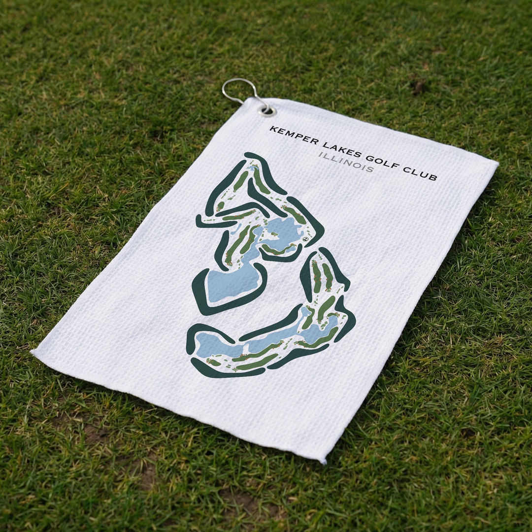 Kemper Lakes Golf Club, Illinois - Printed Golf Courses