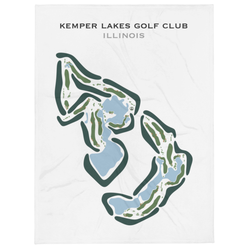 Kemper Lakes Golf Club, Illinois - Printed Golf Courses