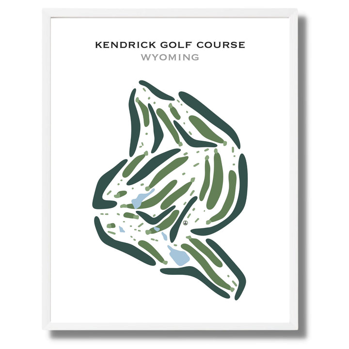 Kendrick Golf Course, Wyoming - Printed Golf Courses