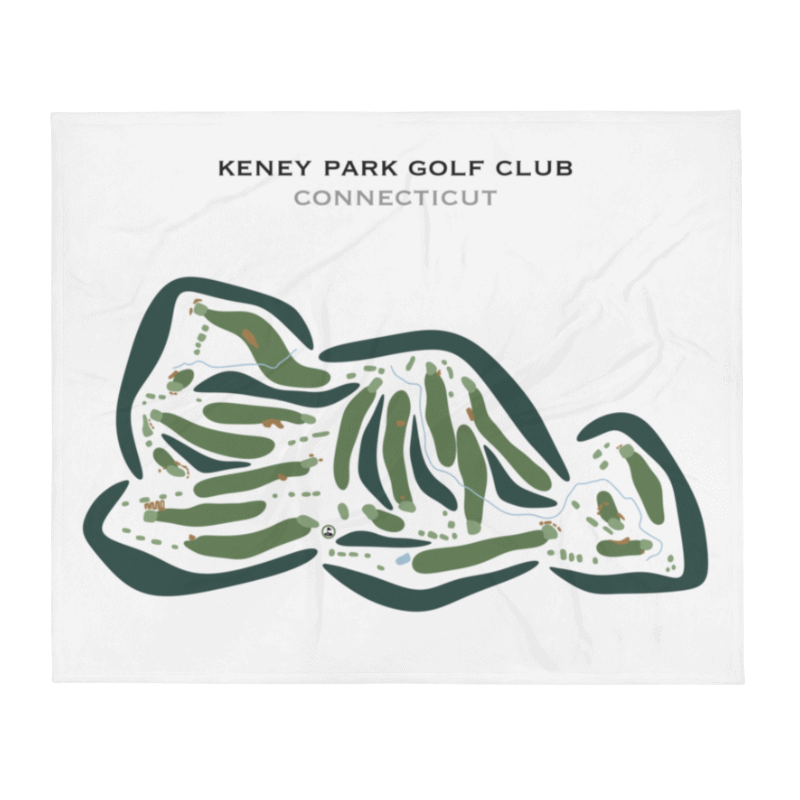 Keney Park Golf Course, Connecticut - Printed Golf Courses