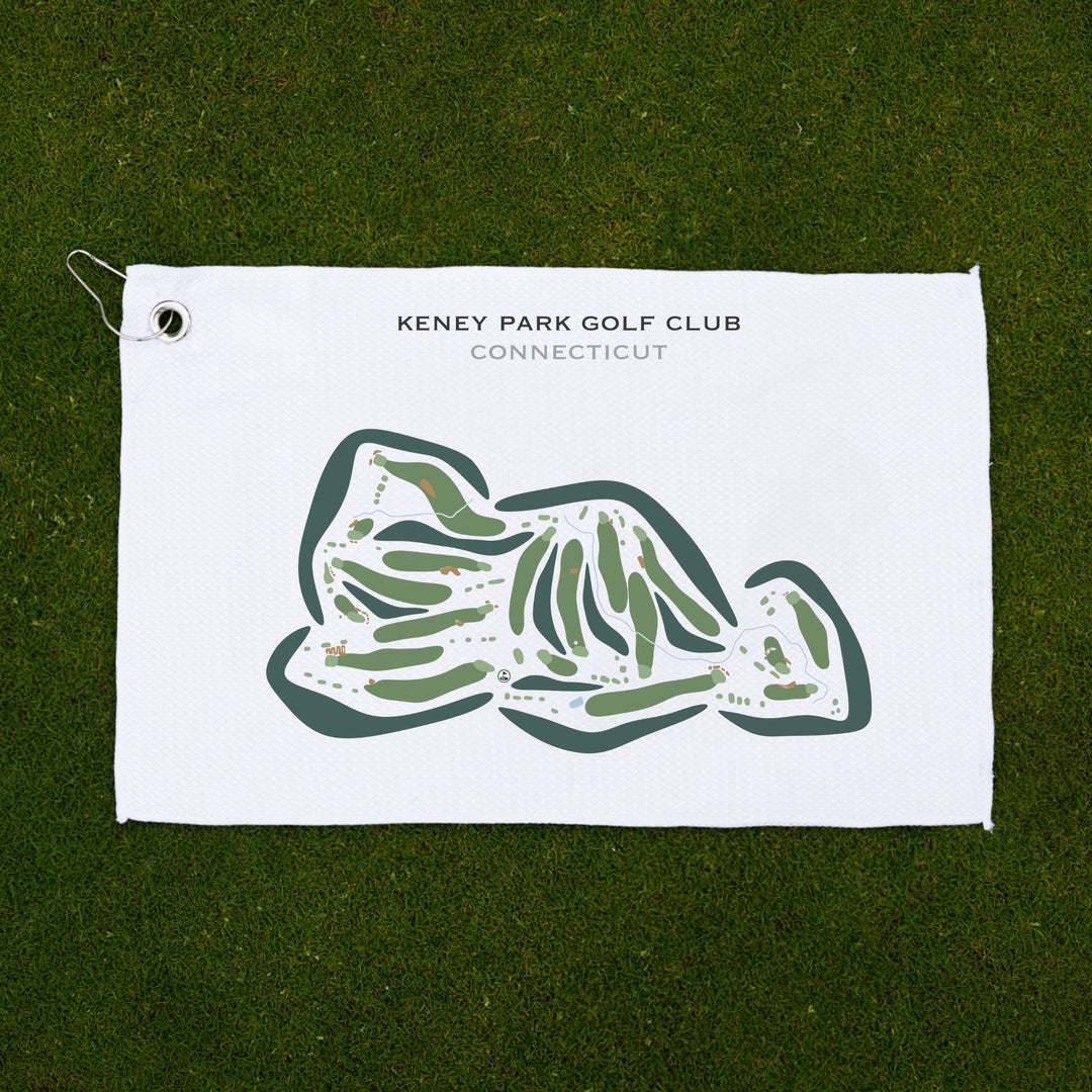 Keney Park Golf Course, Connecticut - Printed Golf Courses