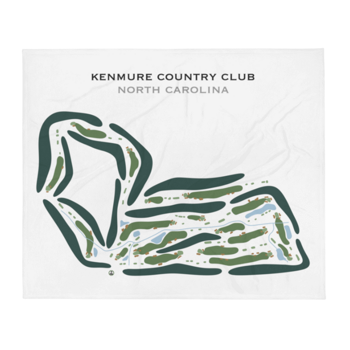 Kenmure Country Club, North Carolina - Printed Golf Courses