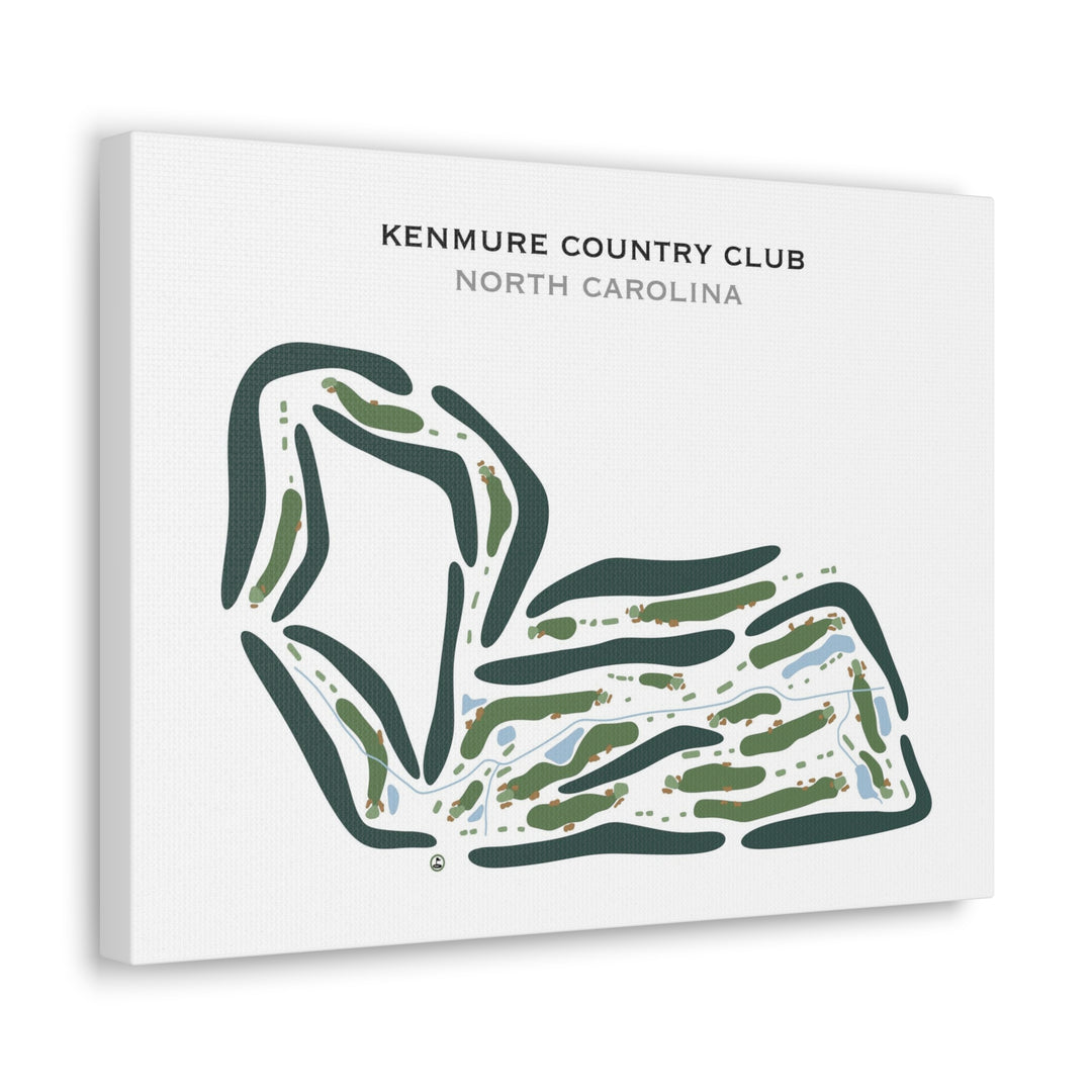 Kenmure Country Club, North Carolina - Printed Golf Courses