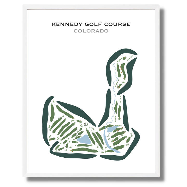 Kennedy Golf Course, Colorado - Printed Golf Courses