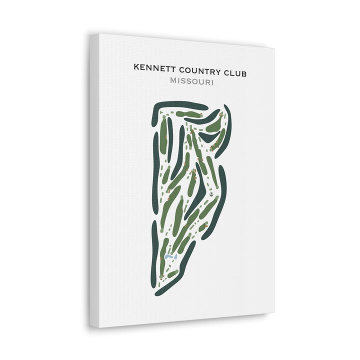 Kennett Country Club, Missouri - Printed Golf Courses