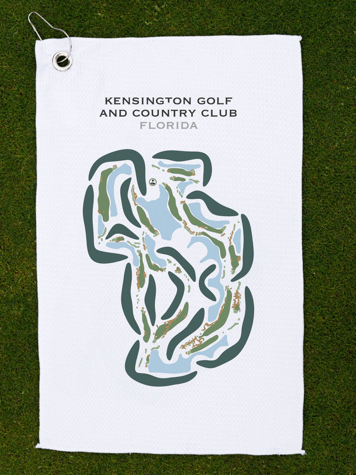 Kensington Golf & Country Club, Florida - Printed Golf Courses