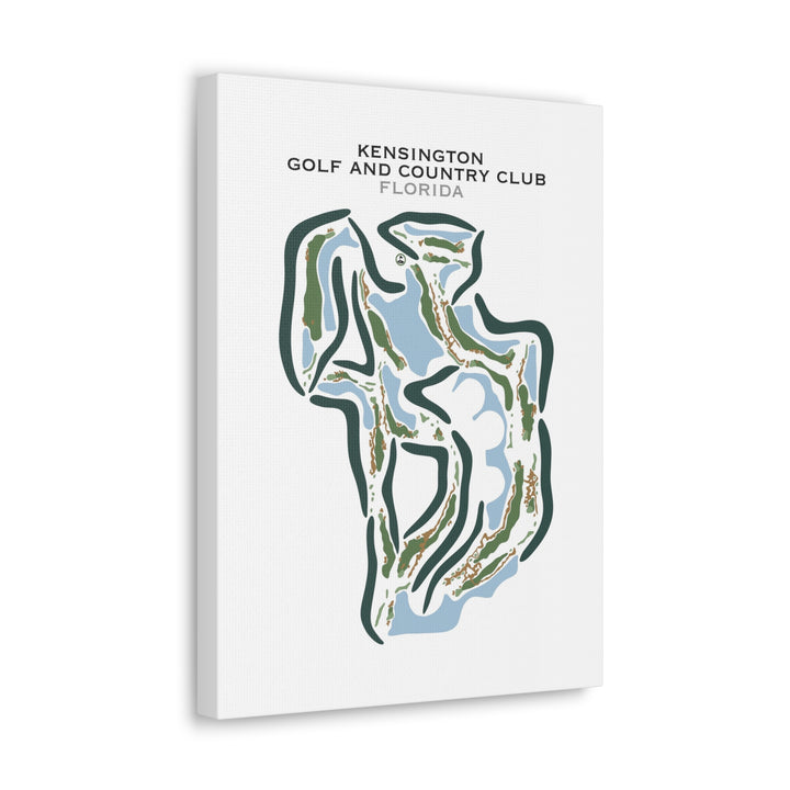 Kensington Golf and Country Club, Florida - Printed Golf Courses