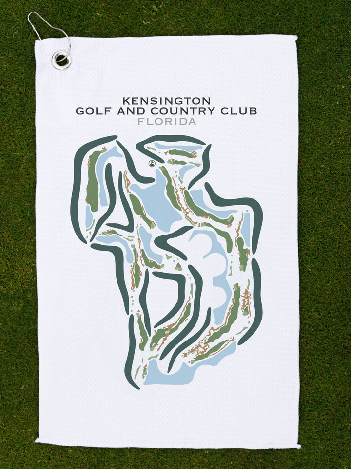 Kensington Golf and Country Club, Florida - Printed Golf Courses