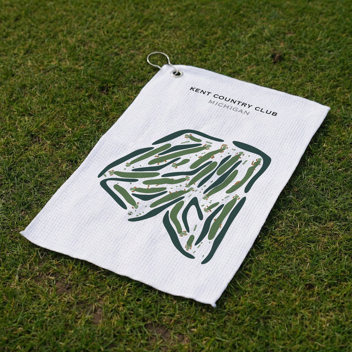 Kent Country Club, Michigan - Printed Golf Course