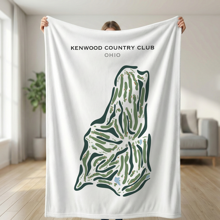 Kenwood Country Club, Ohio - Printed Golf Course