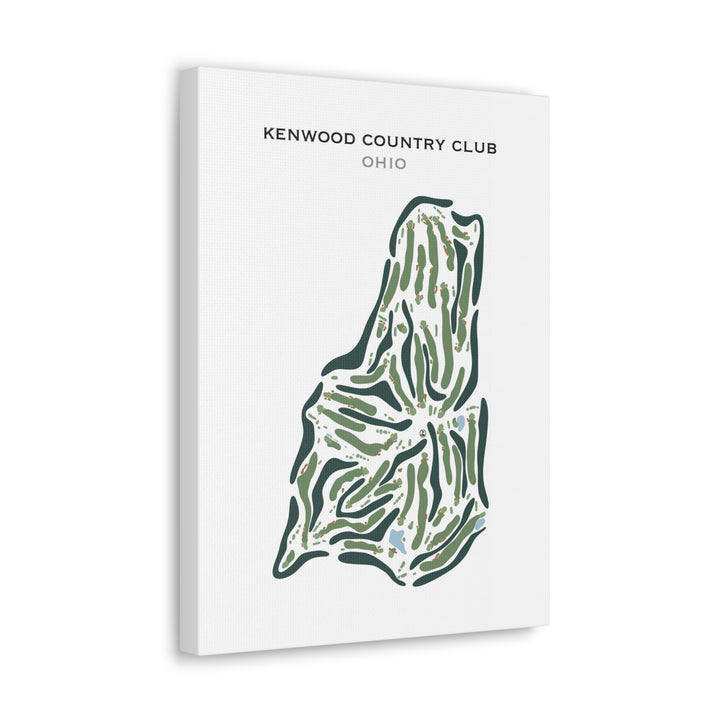 Kenwood Country Club, Ohio - Printed Golf Course