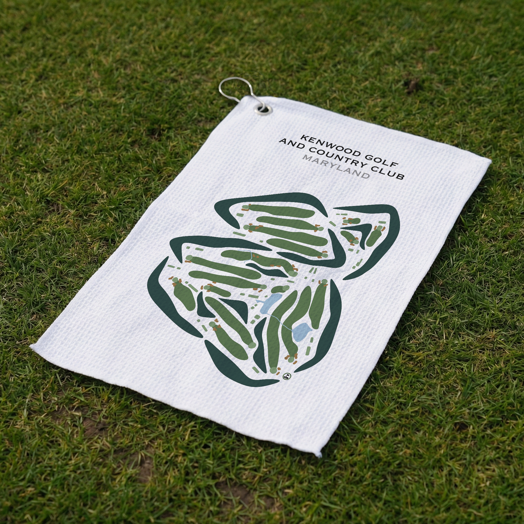 Kenwood Golf & Country Club, Maryland - Printed Golf Courses