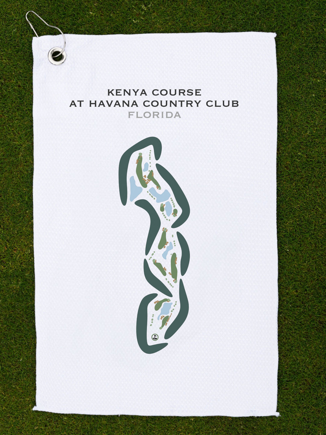 Kenya Course at Havana Country Club, Florida - Printed Golf Courses