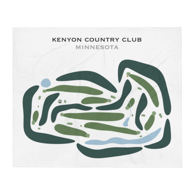 Kenyon Country Club, Minnesota - Printed Golf Courses