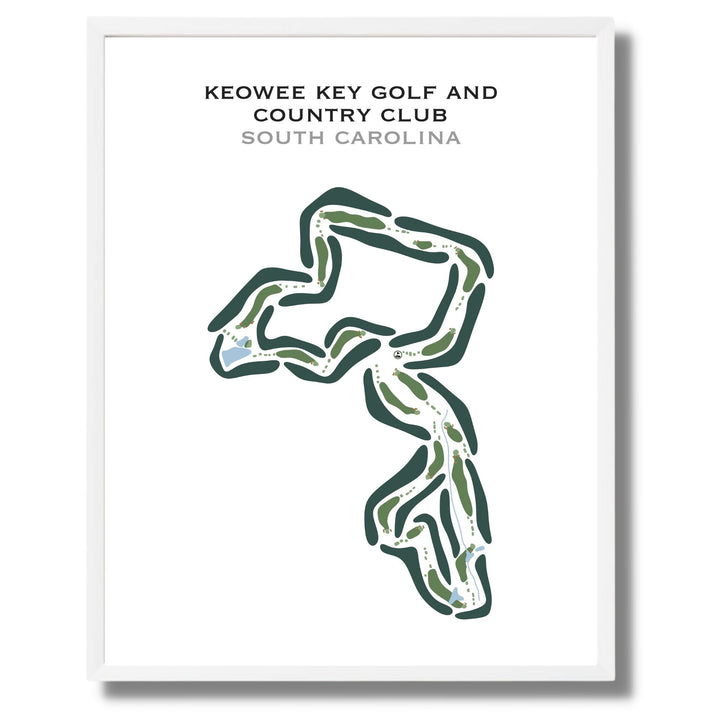 Keowee Key Golf & Country Club, South Carolina - Printed Golf Courses