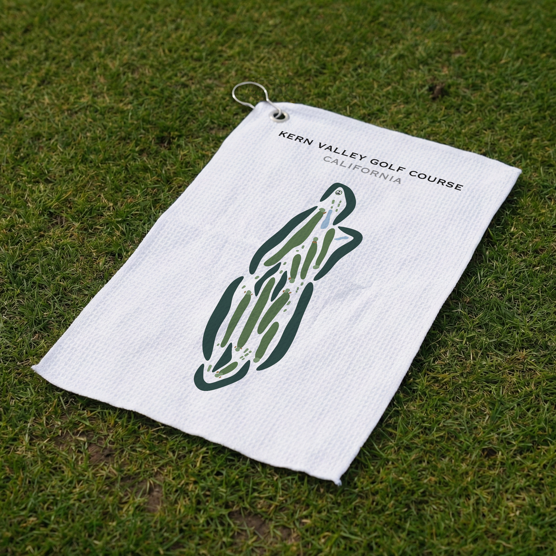 Kern Valley Golf Course, California - Printed Golf Courses